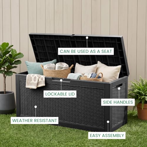 60 Gallon Outdoor Storage Box