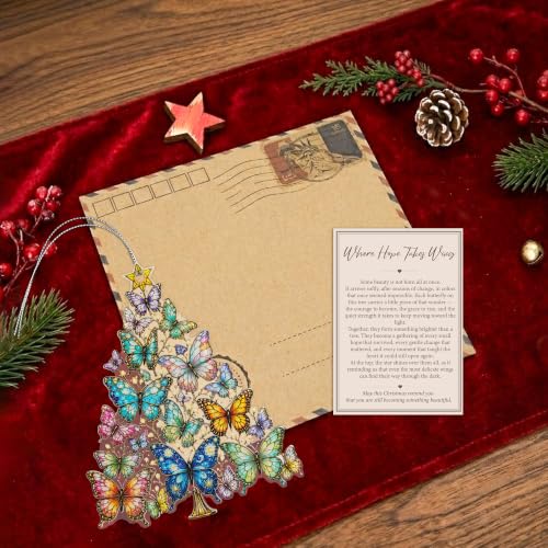 Butterfly Christmas Ornament 2026