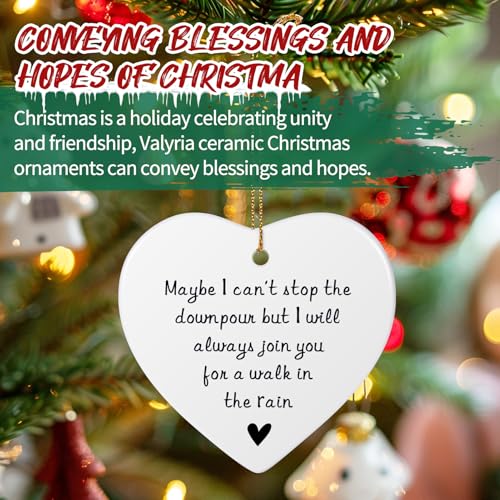 Personalized Maybe I Can't Stop The Downpour Ornament