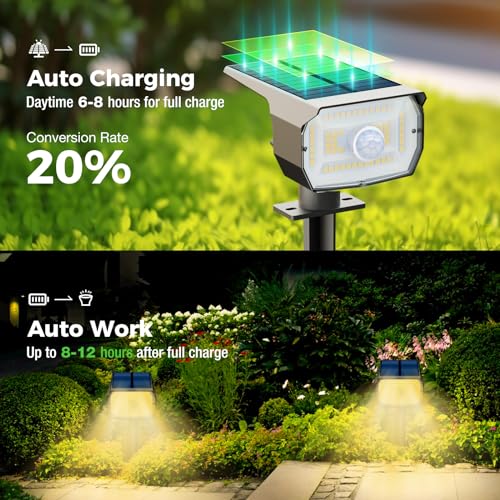 12 Pack Solar Lights Outdoor (12 Count)