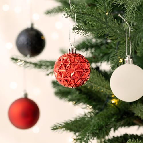 50ct Christmas Tree Decorations Ball Ornaments 2 Inches (50 Count)