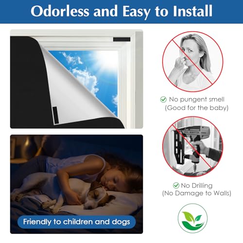 100% Blackout Window Cover