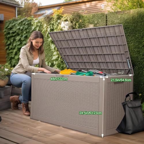 120 Gallon Outdoor Deck Box