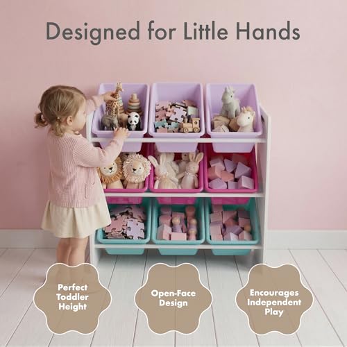 Kids Toy Organizer with 9 Bins
