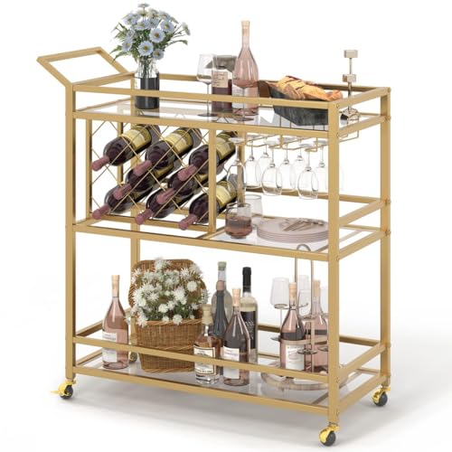 Bar Cart Gold