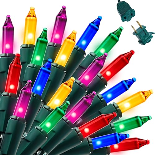Multicolor Christmas String Lights (150 Count)