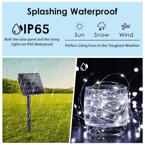 Solar String Lights Outdoor (4 Count)