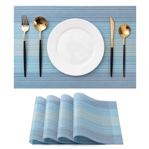 Placemats Set of 4 Washable Indoor (4 Count)