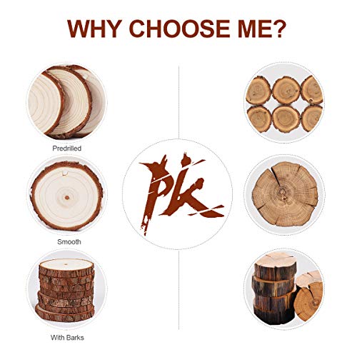 Natural Wood Slices (30 Count)