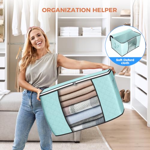 90L Large Storage Bags (6 Count)