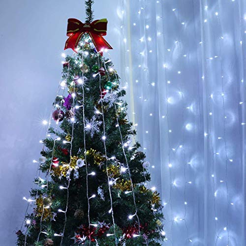 Lighting Ever 306 LED Curtain Lights Cool White (306 Count)