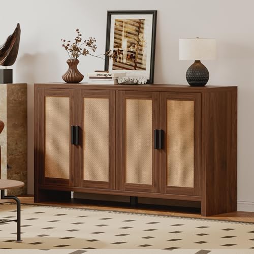 Rattan Buffet Cabinet with Storage