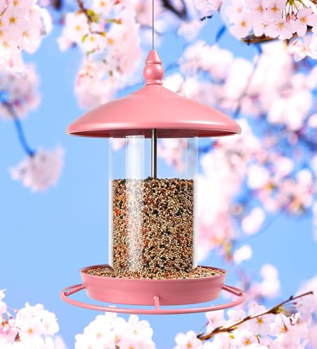 Metal Roof Bird Feeder for Outdoor