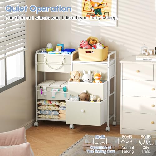 2In1 Baby Diaper Caddy Organizers and Storage
