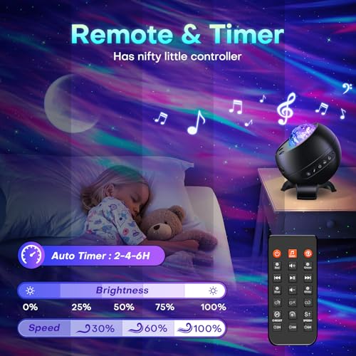 LED Light Gifts Home Decor Light Projector with 375 Effects