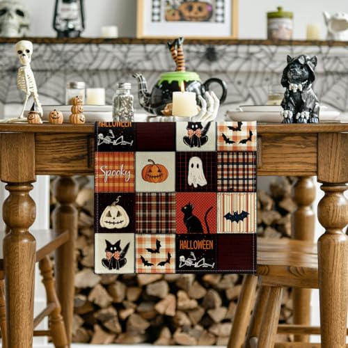 210 GSM Halloween Table Runner Home Party Decor 13x72 Inch