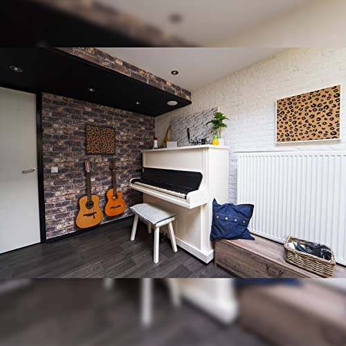 3D Wall Panels Faux Brick (10 Count)