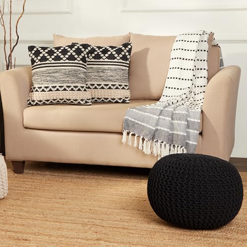 Round Pouf Ottoman
