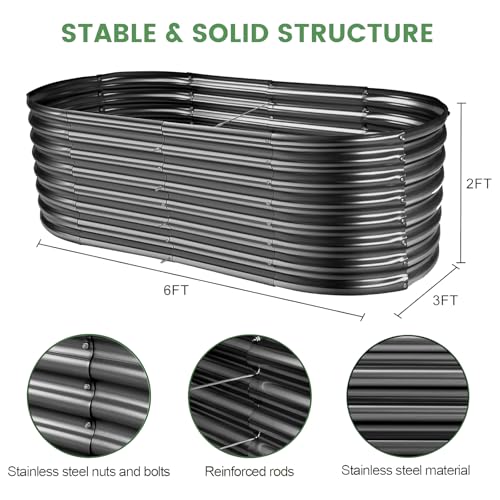 Galvanized Planter Raised Beds