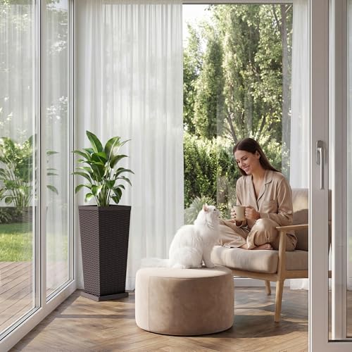 Resin 30'' Tall Planters (2 Count)