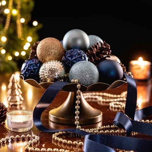 50ct Christmas Tree Decorations Ball Ornaments 2.36 Inches (50 Count)