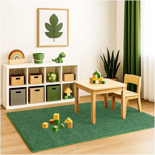 Soft & Colorful 3' Round Kids Classroom Area Rug