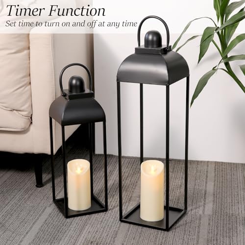 25'' 19'' Lanterns Decorative Outdoor Indoor (2 Count)