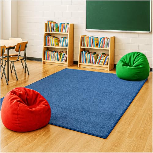 Soft & Colorful 11' x 11' Kids Classroom Area Rug