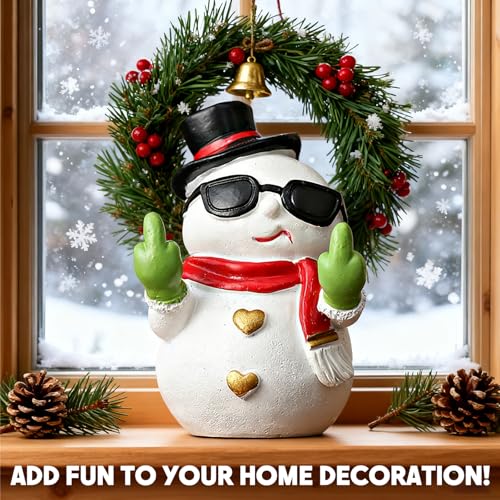 Christmas Snowman Figurine