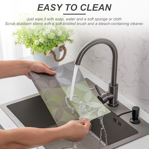 Placemats Set of 6 Washable Indoor (6 Count)