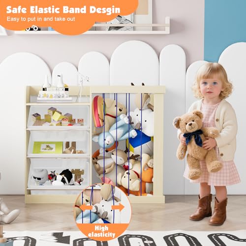 Kids Bookshelf Toy Storage w (4 Count)