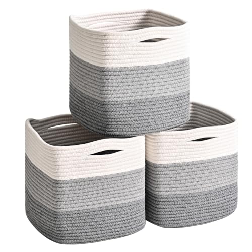 11 Inch Cube Storage Bins (3 Count)