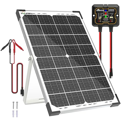 30W12V Solar Battery Charger Battery Maintainer + MPPT Controller