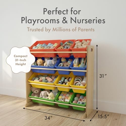 Kids Toy Organizer with 12 Bins