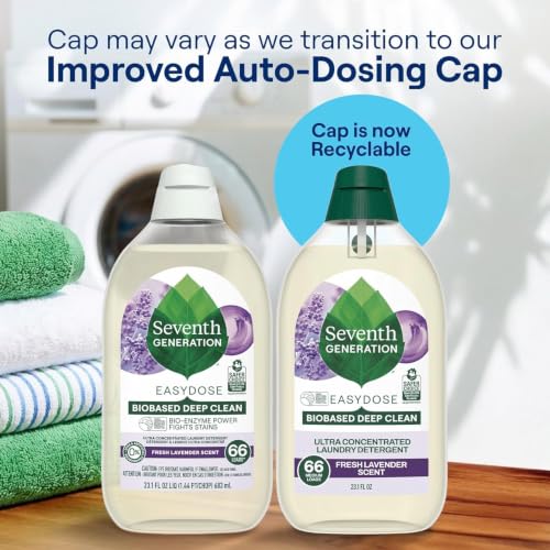 EasyDose Laundry Detergent Fresh Lavender Ultra Concentrated Washing Detergent 23 oz (23.1 Fl Oz)