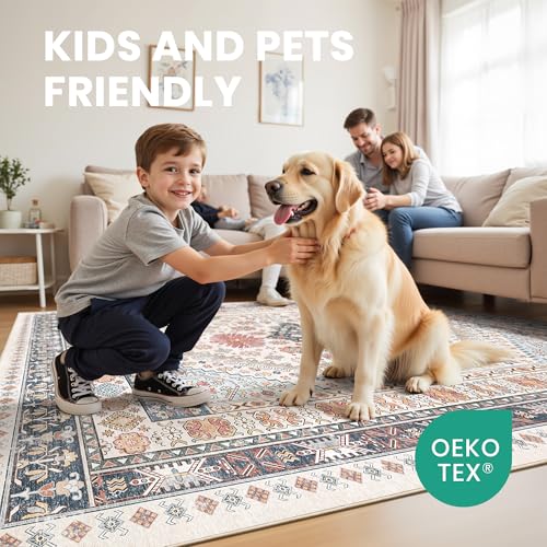8x10 Area Rugs for Living Room (80 Sq Ft)
