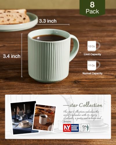 Coffee Mug Set of 8 (96 Count)