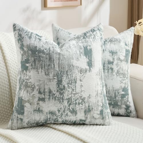 Pack of 2 Faux Cashmere Throw Pillow Covers 20x20 Inch (2 Count)