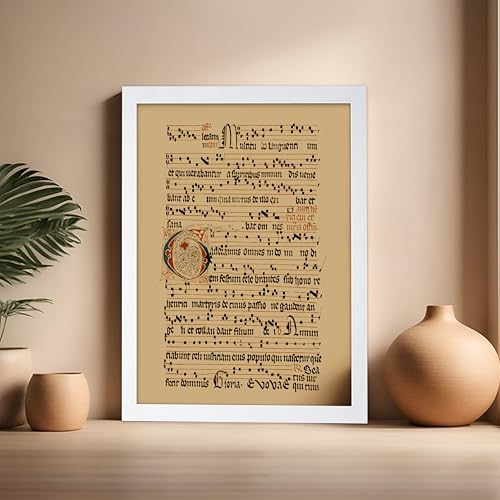 Vintage Hymnal Poster