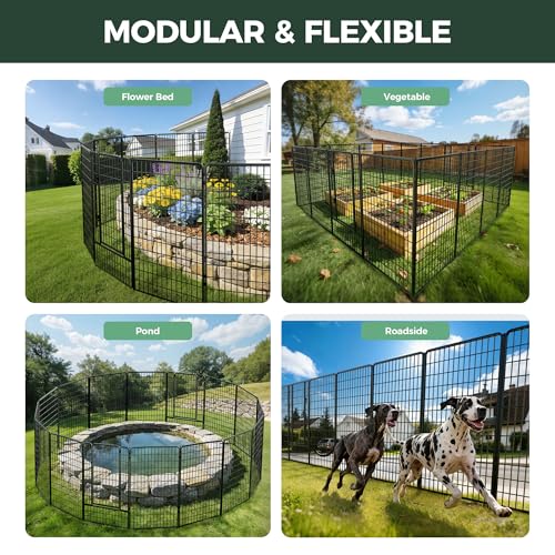 No Dig Garden Fence