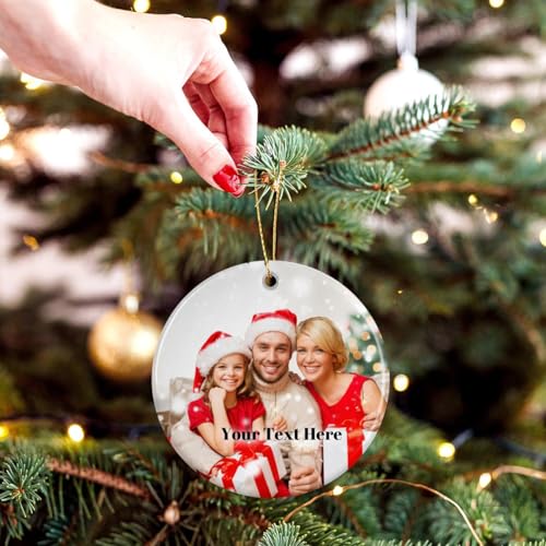 Personalized Christmas Ornaments with Photo