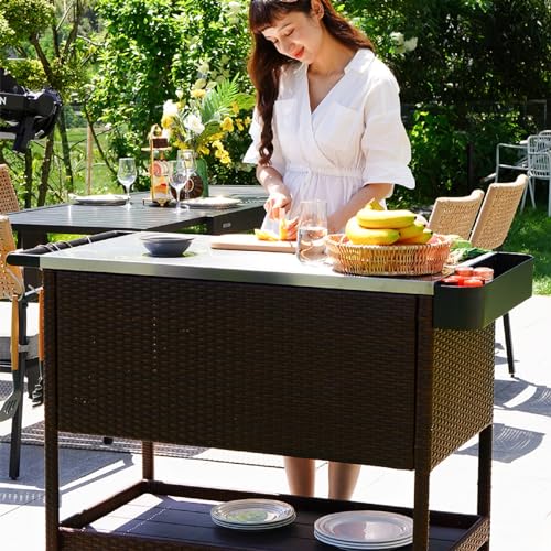 Outdoor Bar Cart