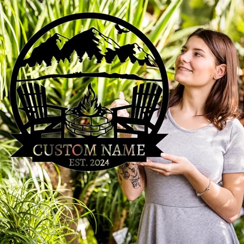 Personalized Camping Signs