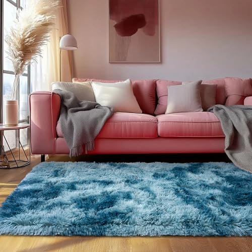 Soft Rug for Living Room Bedroom Large Comfy Modern Shaggy Fuzzy for Kids (35 Sq Ft)