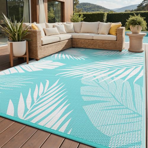 Outdoor Rug Waterproof Plastic Rugs for Patio