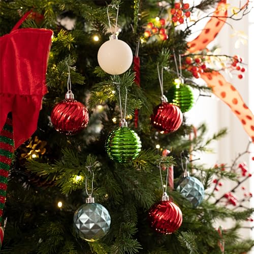 Christmas Ornaments Tree Decorations Set for Fall Halloween (24 Count)