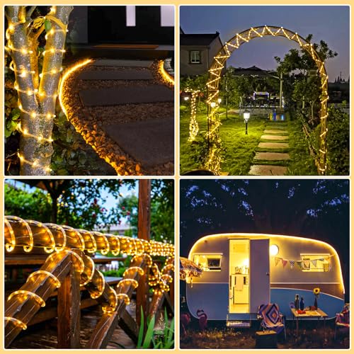 100FT 300 LED Rope Lights for Outside