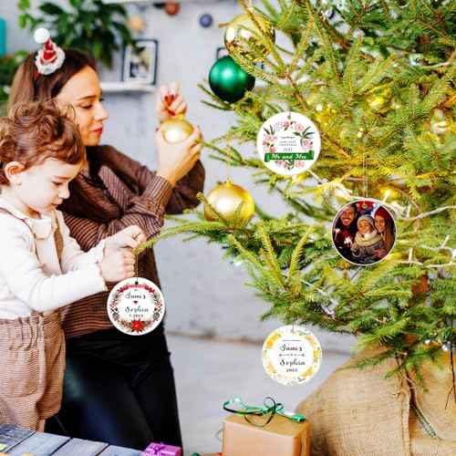 Personalized Our First Christmas Married Ornament 2025