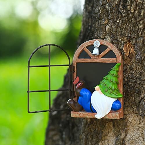 Whimsical Fairy Garden Gnome Statue