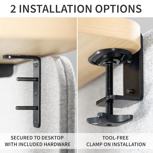 Gray Clamp on 24 x 24 in Privacy Panel